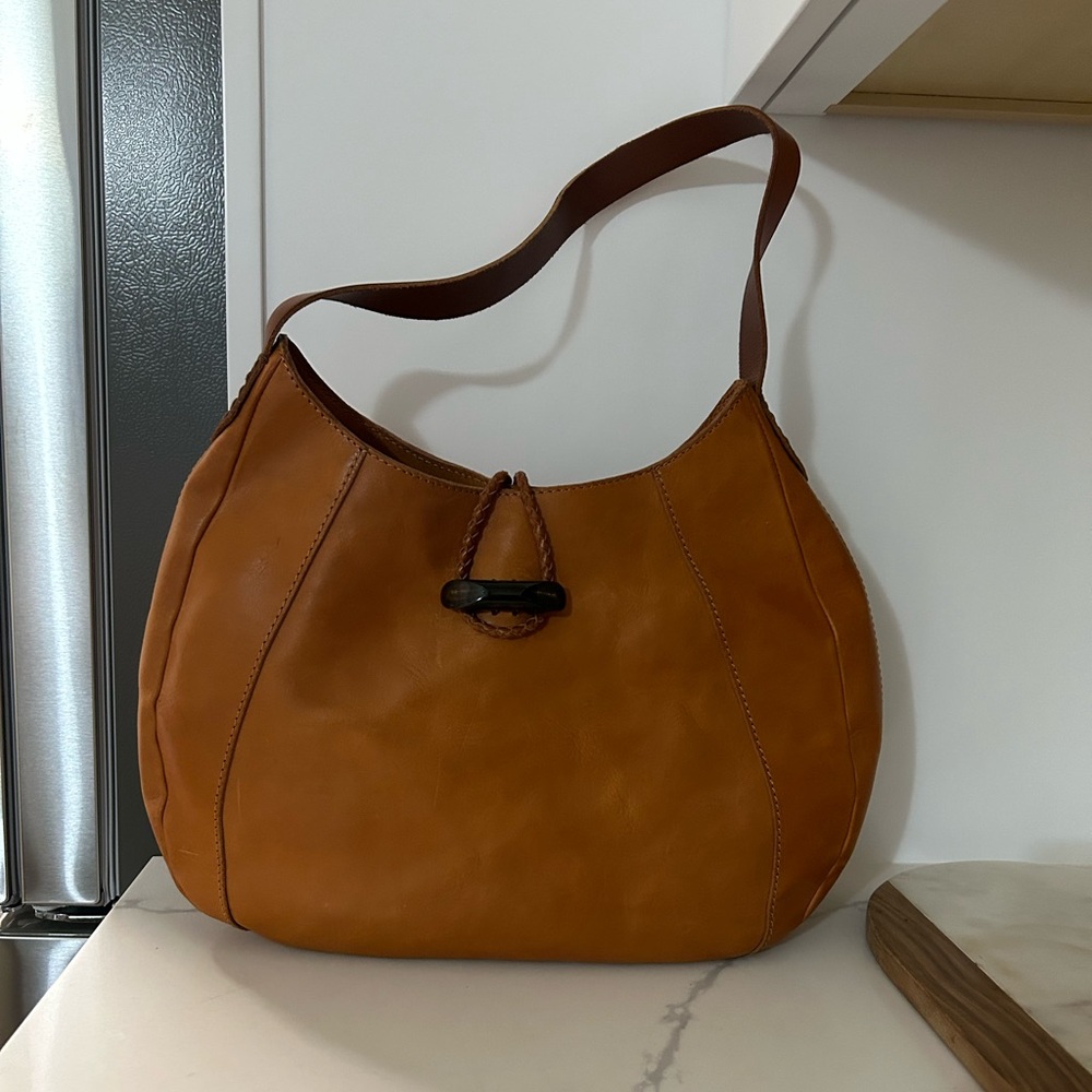 49 SQUARE MILES Natural Calf Leather Artisan Hobo